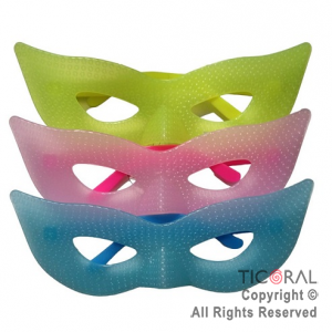 ANTEOJO ANTIFAZ FLUO PASTEL x 12